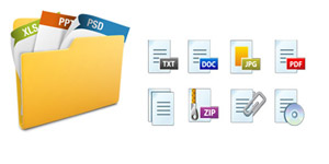 نمایش پسوند فایل‌ها در ویندوز